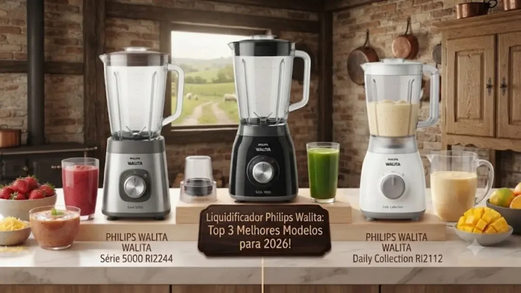 Liquidificador Philips Walita: Top 3 Melhores Modelos para 2026!