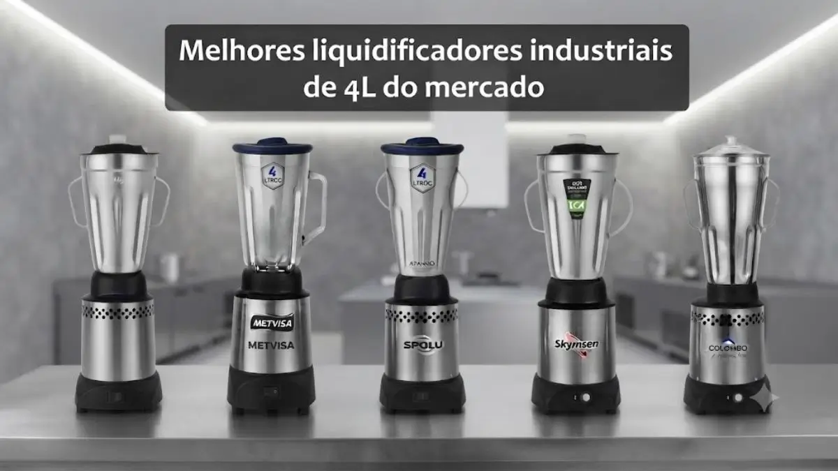 Melhores Liquidificadores Industriais de 4L: Guia Definitivo
