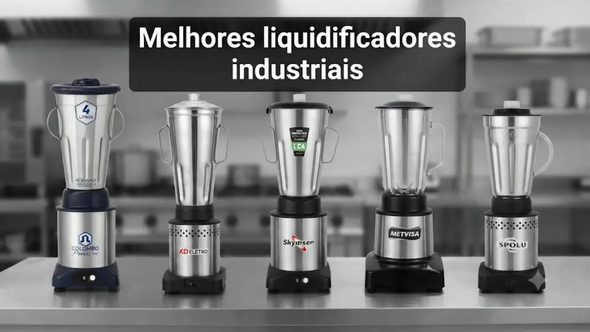 Top5 Melhores Liquidificadores industriais atualmente!