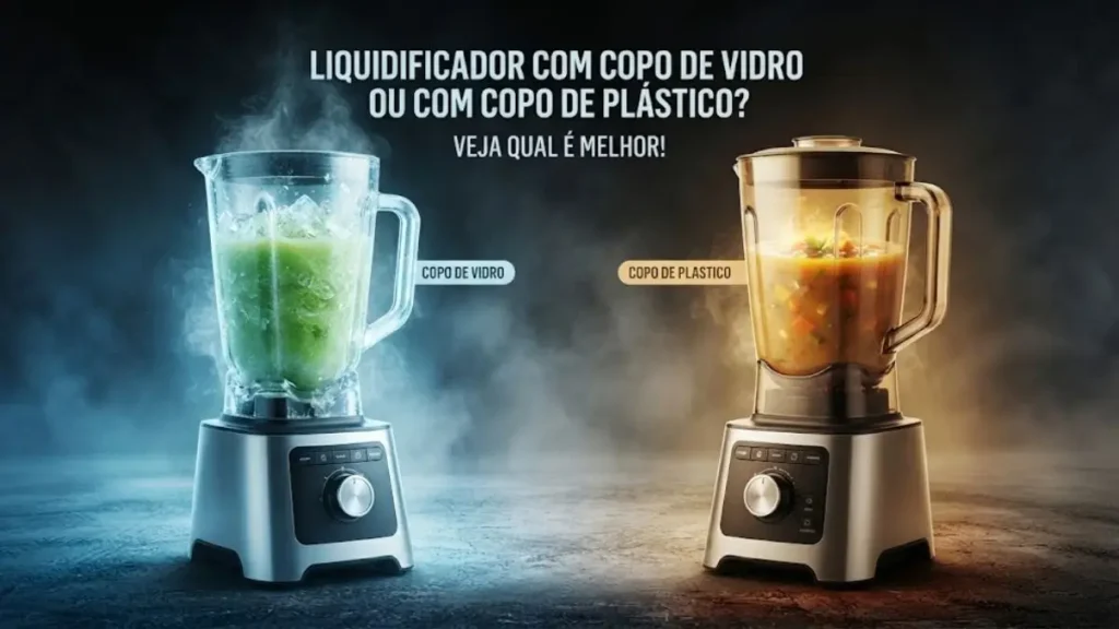 Liquidificador com Copo de Vidro vs Plástico: Qual é Melhor Afinal? Descubra!